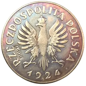 1924 Polish 2 Zlote Vintage Replica Coin