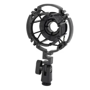 Black Shock Mount for Microphones C2000 to C414 11 S94611eccb54a4e4f8d821595346f0869c