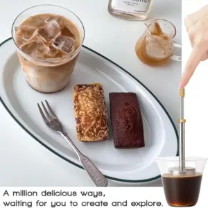 Stainless Steel Tea/Coffee Press Infuser 14 S949a1b68d12843879bb45b7e893cc13eF