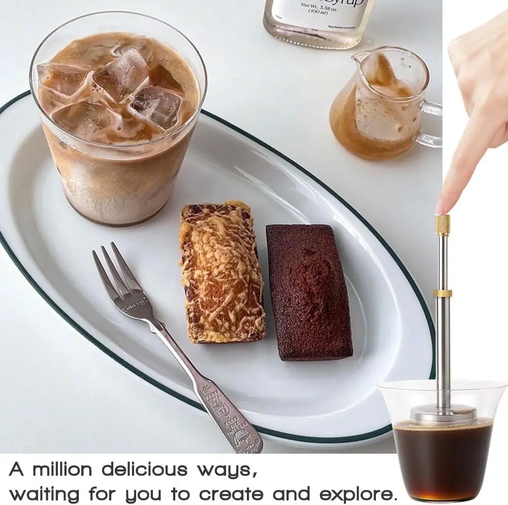 Stainless Steel Tea/Coffee Press Infuser 5 Stainless Steel Tea/Coffee Press Infuser - Image 5