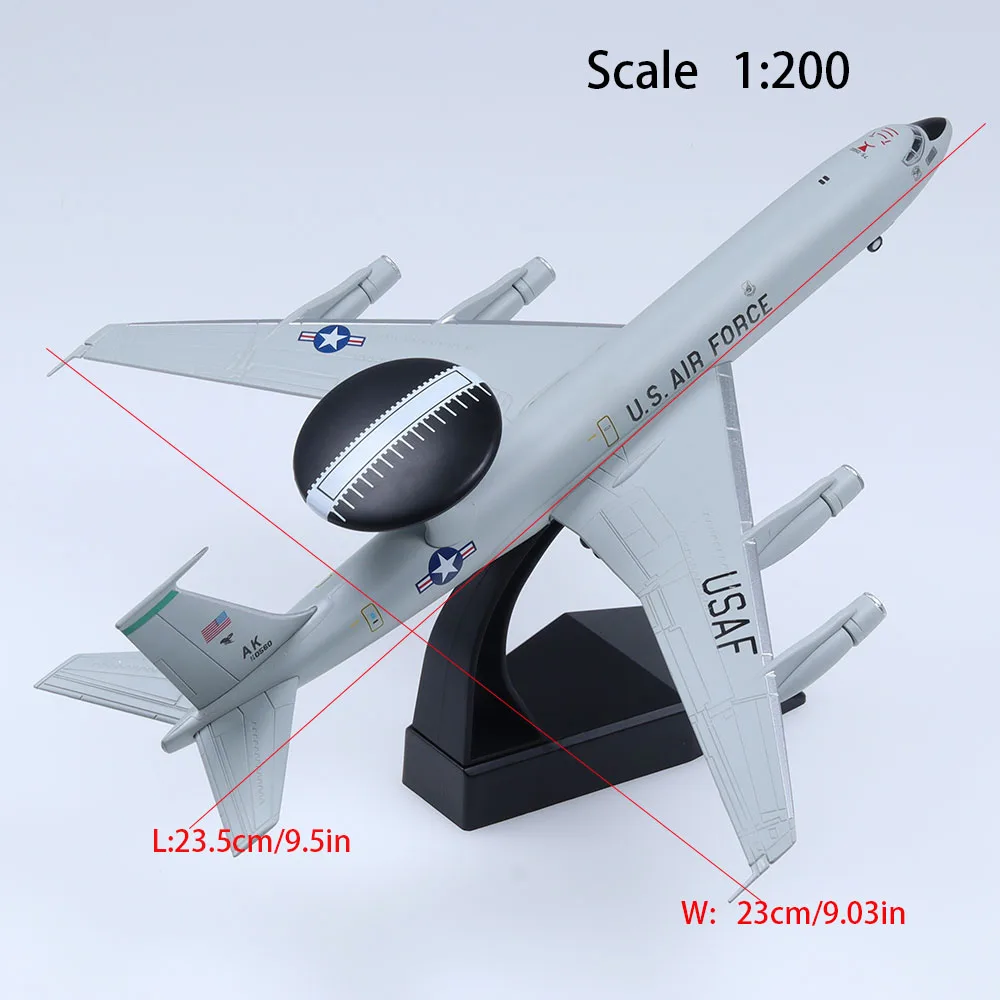 E-3 Sentry 1:200 Die-Cast Aircraft Model 2 E-3 Sentry 1:200 Die-Cast Aircraft Model - Image 2
