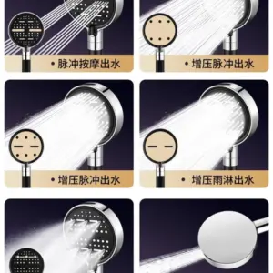 Modern Chrome Water-Saving Shower Head 11 S949f7c7083ed4086b4a2892746d430e3m