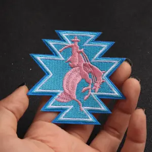 Embroidered Knight Patches Set of Five