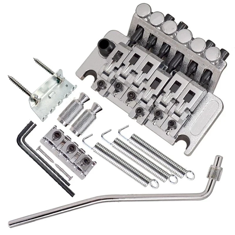 Durable Steel 6-7 String Tremolo Bridge 7 Durable Steel 6-7 String Tremolo Bridge - Image 7