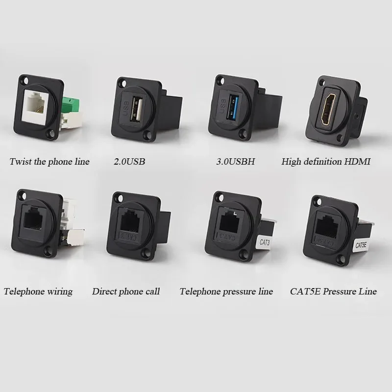 Industrial D-type RJ45 Network Module for Security 2 Industrial D-type RJ45 Network Module for Security - Image 2