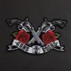 Punk-Style Rose Patches Set of 5
