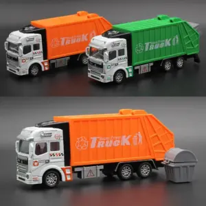1:32 Scale Diecast Garbage Truck for Collection or Play 10 S955d2a85121541389f172430792ebbffl