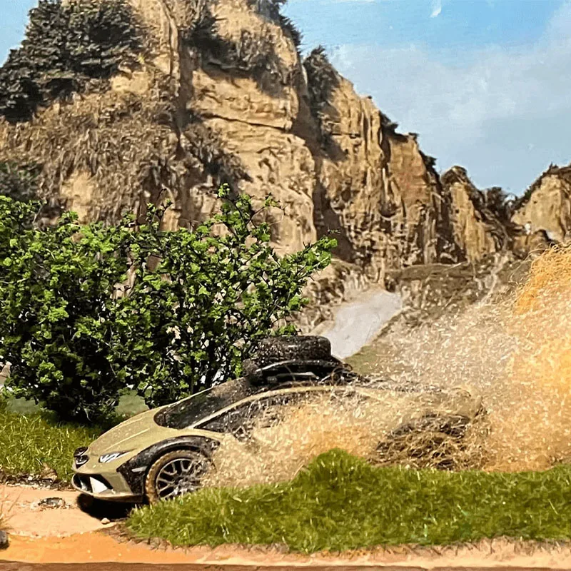 Lime Green Lamborghini Off-Road Model 1:64 3 Lime Green Lamborghini Off-Road Model 1:64 - Image 3
