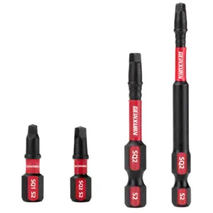 Impact Magnetic SQ1/SQ2 Screwdriver Bits Set