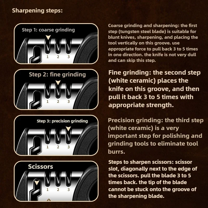 Four-Stage Diamond Sharpener for Tools 5 Four-Stage Diamond Sharpener for Tools - Image 5