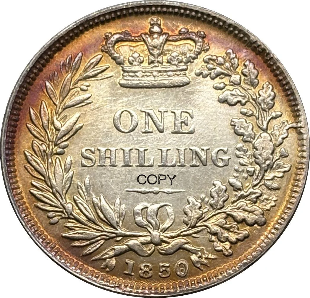 Vintage Queen Victoria Coin Replica 25mm 4 Vintage Queen Victoria Coin Replica 25mm - Image 4