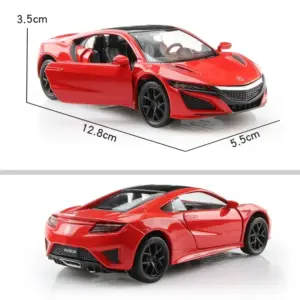 Honda Acura NSX 1:36 Scale Diecast Model 14 S9593fd30728b4986bc9ab0f377812c928