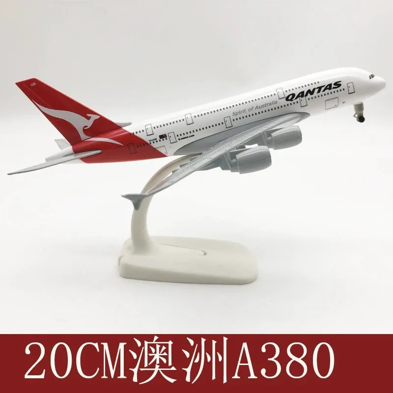 Qantas Airbus A380 20cm Metal Model Replica 2 Qantas Airbus A380 20cm Metal Model Replica - Image 2
