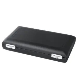 Elegant Leather Oboe Carrying Set with Padding 11 S9633678abaa740b1942237cfe46f3c8cC