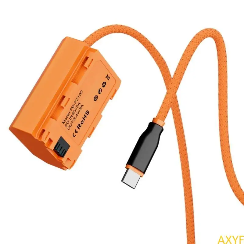 Canon A7 Series Dummy Battery with 60cm Braided Cable 5 Canon A7 Series Dummy Battery with 60cm Braided Cable - Image 5