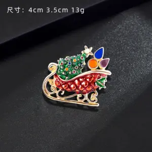 Festive Christmas Brooch Collection 14 S9650097557504dd7aa33f5cd654cf145f