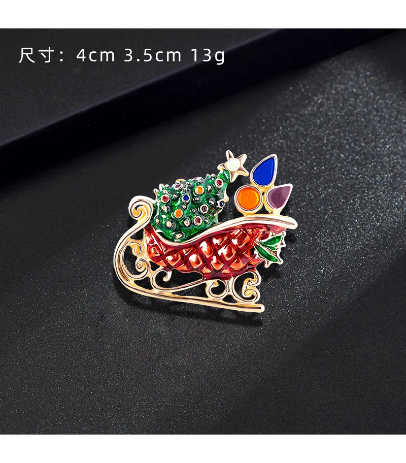 Festive Christmas Brooch Collection 5 Festive Christmas Brooch Collection - Image 5