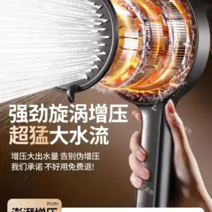 High-Pressure Shower Head with 6 Modes 12 S9664f87fa2b34bed87fce7febb9ea3cf9 2
