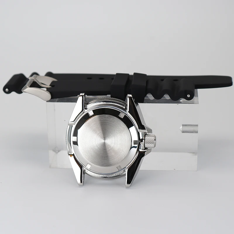 Modified Samurai Dive Watch Case Set 43.8mm 316L Steel 3 Modified Samurai Dive Watch Case Set 43.8mm 316L Steel - Image 3
