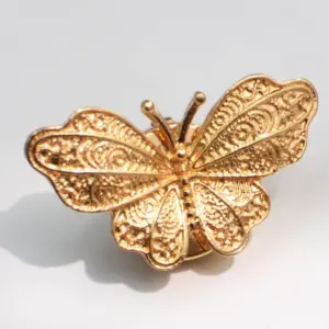 Vintage Embossed Butterfly Brooch Button Cover 14 S968cc1c11a794137b1abb83f4ce93148o