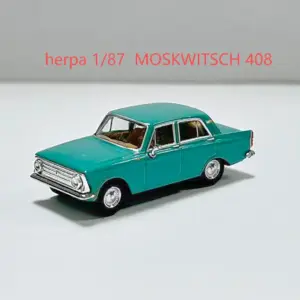 Herpa MOSKWITSCH 408 Vintage Car Model 7 S969050acb07a4659aed572864c60c7c9S
