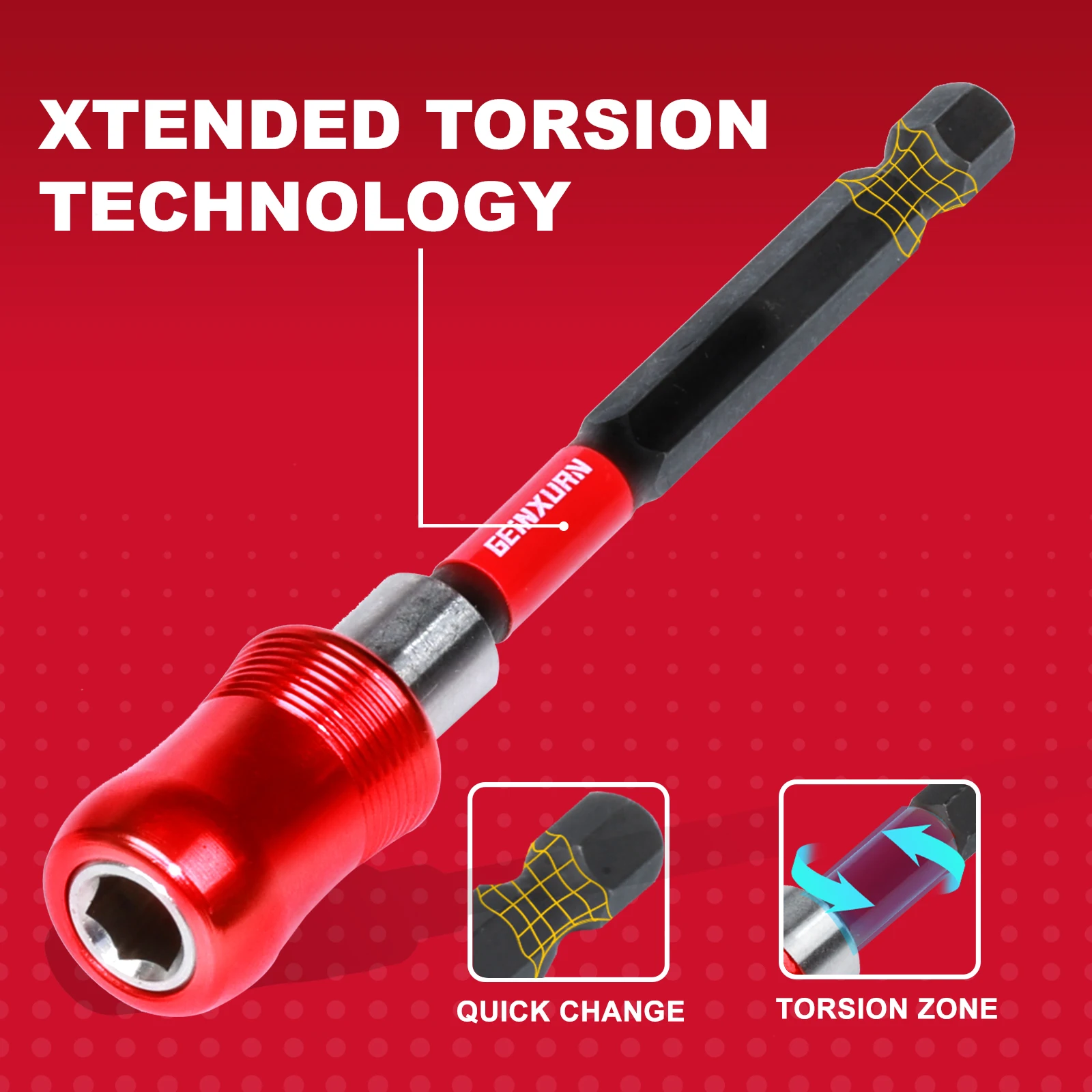 2.5-Inch Magnetic Impact Screwdriver Bit Holder 5 2.5-Inch Magnetic Impact Screwdriver Bit Holder - Image 5