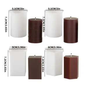 Natural Candle-Making Material & Mold Set 18 S96d382bf844f41bbbe1a9c75bff20350F