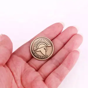 Vintage Spartan Helmet Badge in Gold Finish 8 S970f30557d694bc1be765b78d806dd335 1