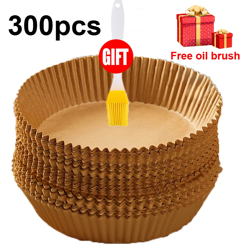 Thickened Air Fryer Parchment Liners (50/125 Sheets) 8 Thickened Air Fryer Parchment Liners (50/125 Sheets) - Image 8