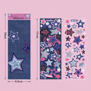 Colorful Y2K Star Sticker Sheet for Crafts 17 S9744921c37c84985b909bfbe11b116c8I