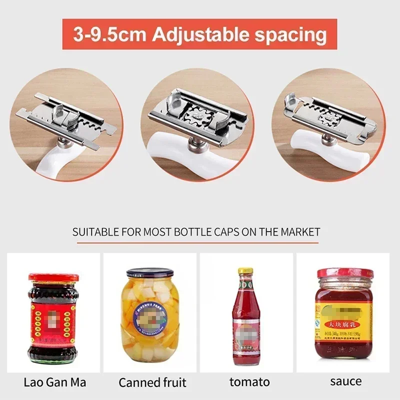 Stainless Steel Adjustable Can & Jar Opener 5 Stainless Steel Adjustable Can & Jar Opener - Image 5