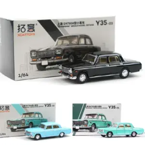 Vibrant Blue 1:64 Scale Diecast Classic Sedan 9 S9757066ee54b464fa53a9f27ea2e5e6dB
