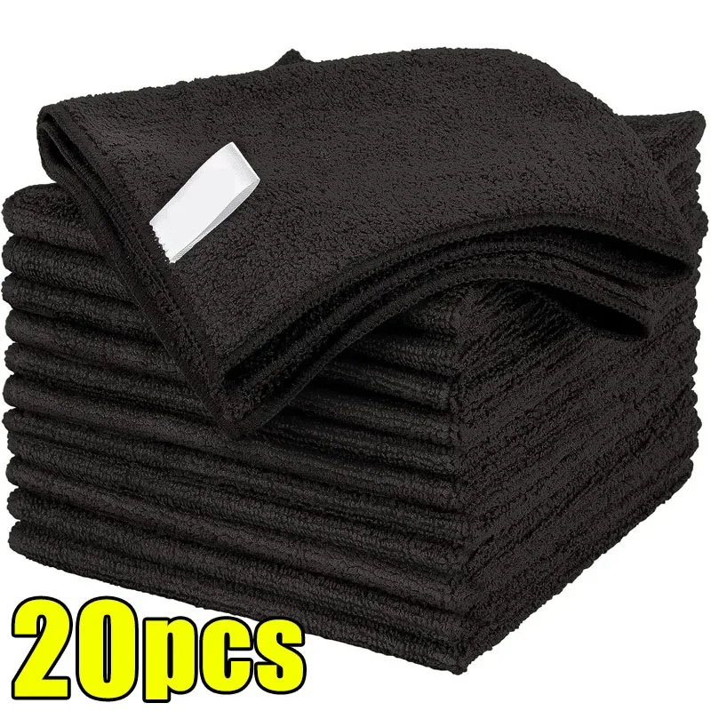 Microfiber Cleaning Cloths Set 25cm x 25cm 10 Microfiber Cleaning Cloths Set 25cm x 25cm - Image 10