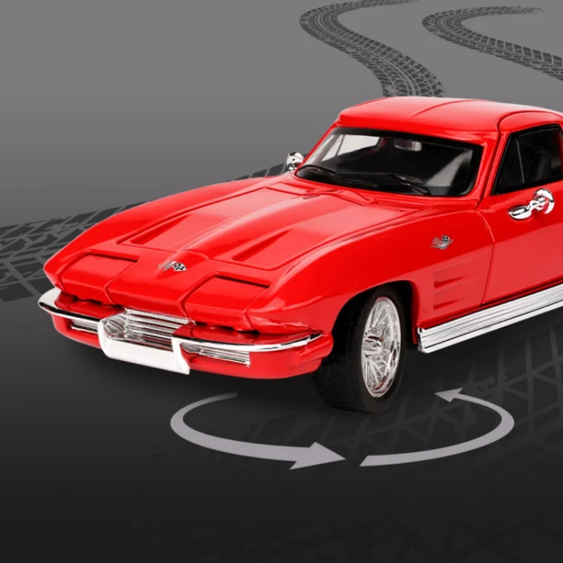Corvette C2 Sting Ray 1:32 Diecast Model 5 Corvette C2 Sting Ray 1:32 Diecast Model - Image 5