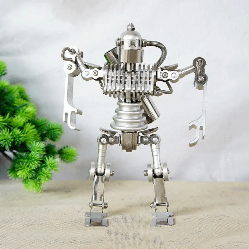 Stainless Steel Robot Figurine - 23.5 cm 6 Stainless Steel Robot Figurine - 23.5 cm - Image 6