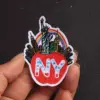 New York Architecture Iron-On Patch Set
