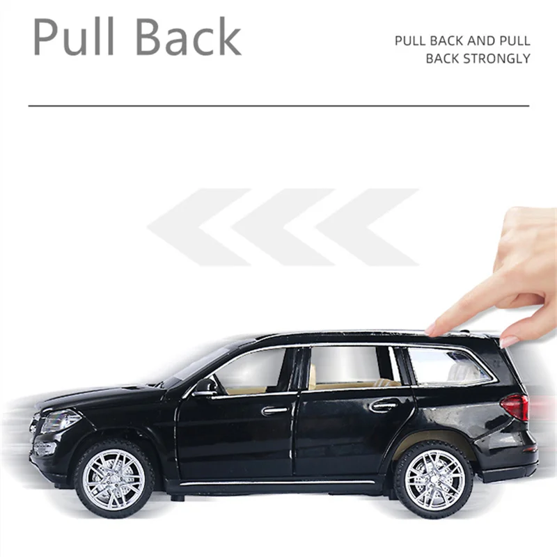 1:32 Scale Mercedes-Benz GL500 Diecast SUV Model 6 1:32 Scale Mercedes-Benz GL500 Diecast SUV Model - Image 6