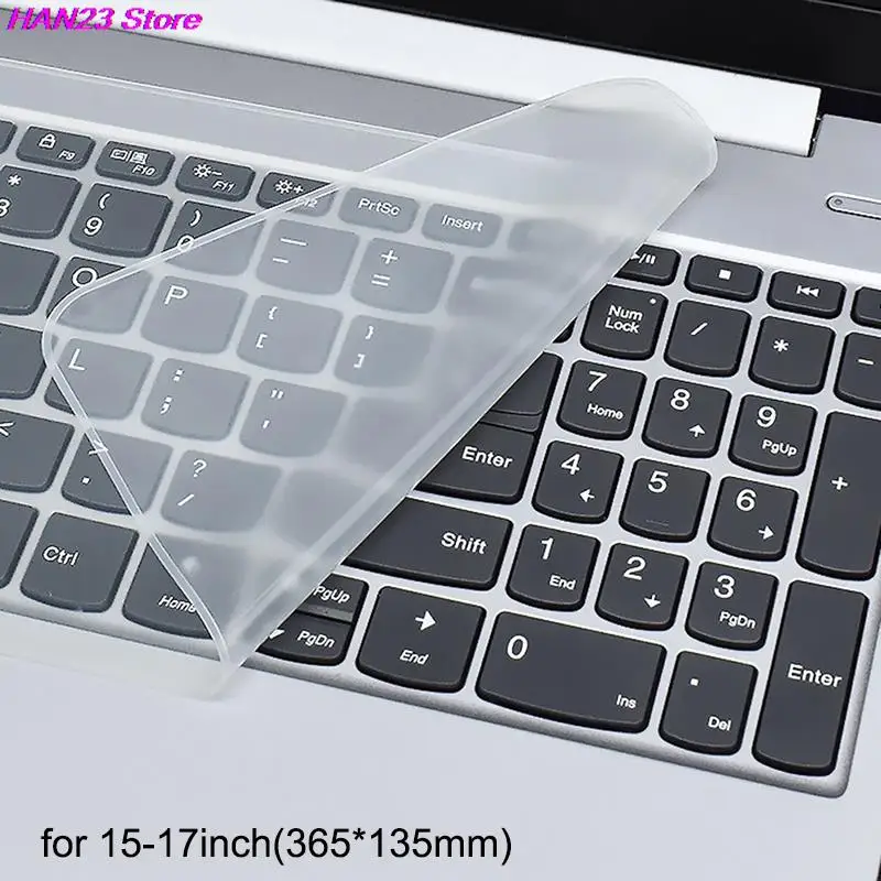 Universal 13-17 Inch Silicone Keyboard Cover 2 Universal 13-17 Inch Silicone Keyboard Cover - Image 2