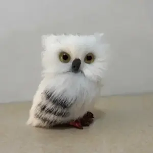 Miniature Plush Owl Decoration for Home 15 S98193358d64542c1a9cb2a93101ca7f4U