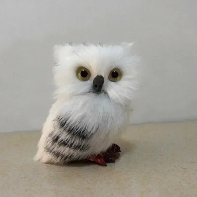 Miniature Plush Owl Decoration for Home 8 Miniature Plush Owl Decoration for Home - Image 8