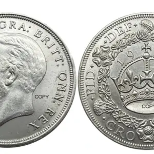 1936 British Crown Replica with King George V 15 S981bc517b884490e9c592972df97f4cc8