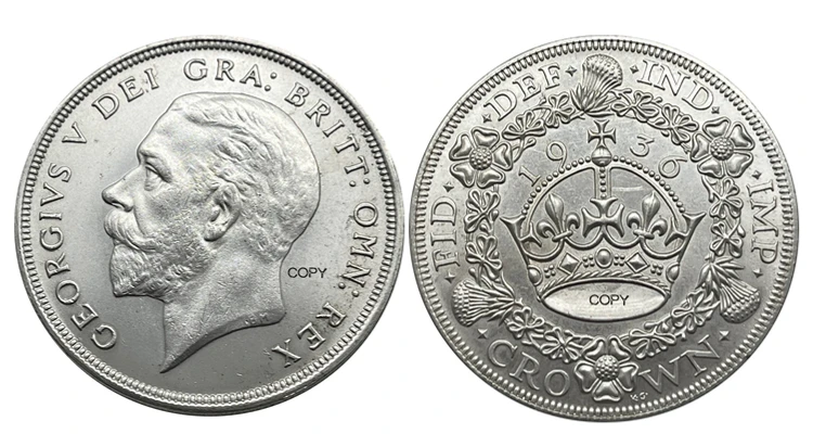 1936 British Crown Replica with King George V 7 1936 British Crown Replica with King George V - Image 7