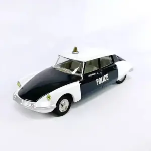 Vintage Citroën DS 19 Police Car 1:43 Scale 8 S9828f1bc32c042c590fb8d746328951fj