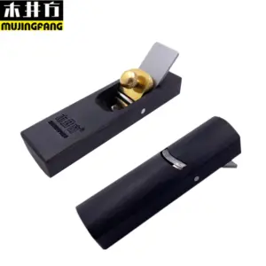 Japanese Ebony Mini Plane with High-Speed Steel Blade 11 S9835ccb644d543279a1dc490ad6f6a1fv