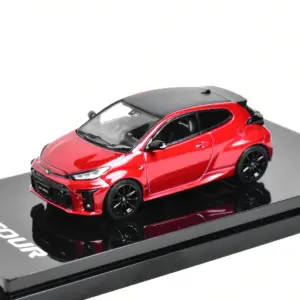 Toyota GR Yaris 1:64 Diecast Model Black & Red Graphics 15 S9839b0b551514ad69977f5e52aafa436U