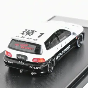 Black and White JDM Diecast Model Car 6 S985f0edf3bb84a81bdb16955270bde5dT