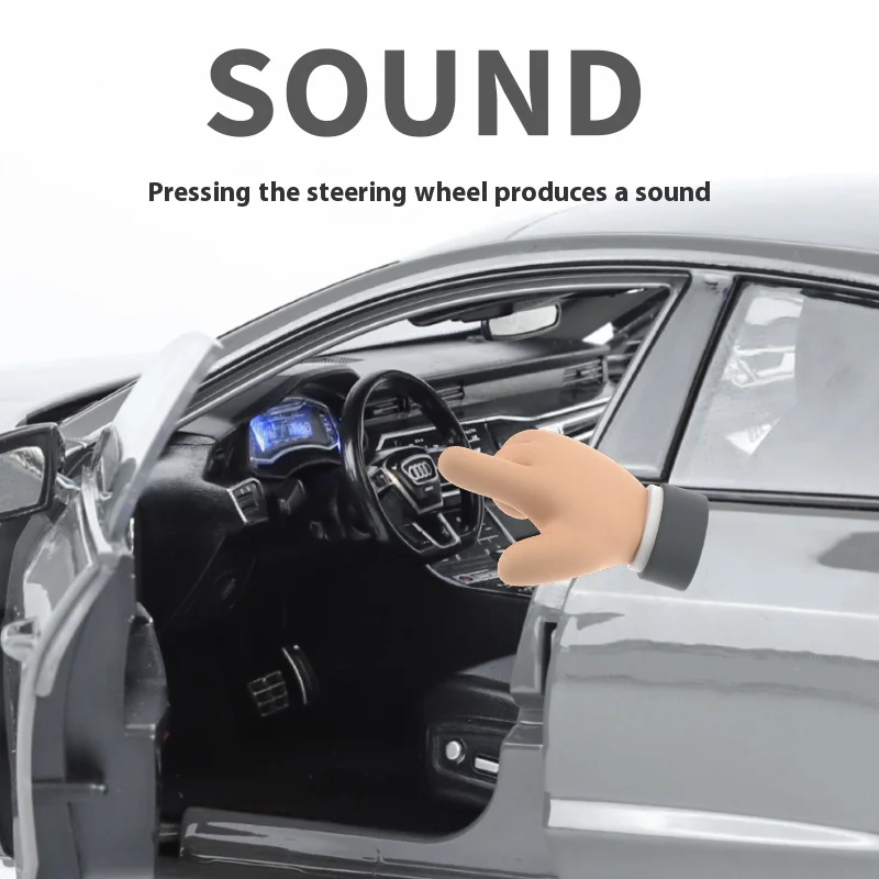 1:18 Scale RS7 Remote Control Car 6 1:18 Scale RS7 Remote Control Car - Image 6