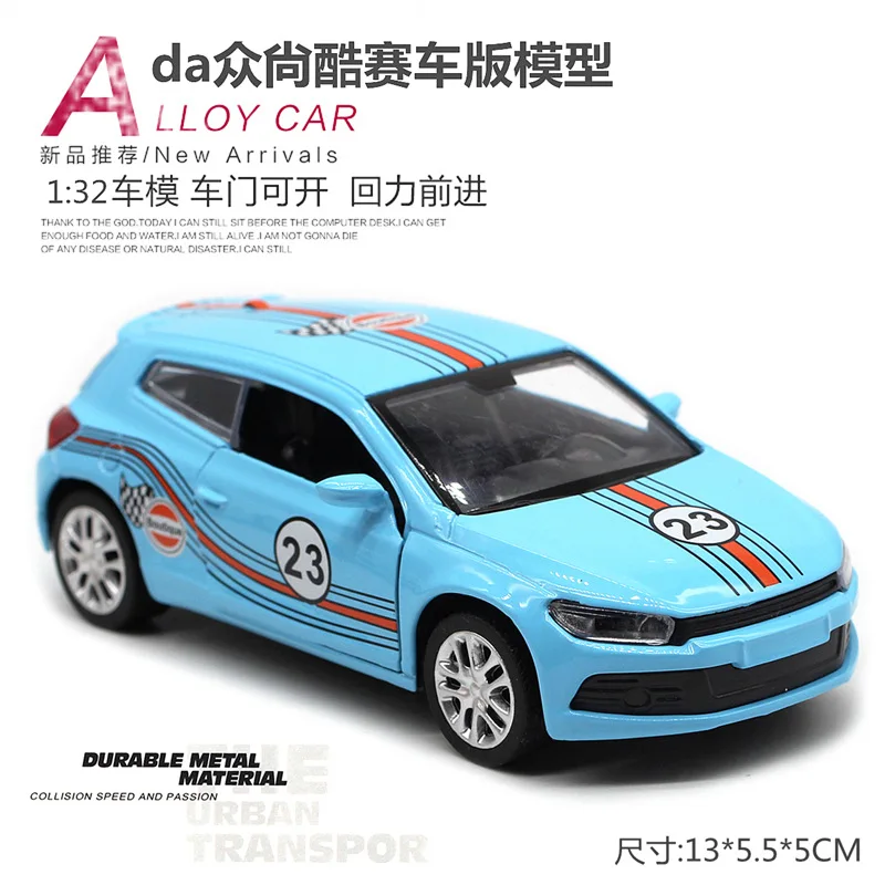 1:32 Scale Diecast Scirocco Racing Model 7 1:32 Scale Diecast Scirocco Racing Model - Image 7