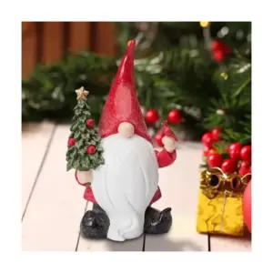Festive Resin Christmas Garden Gnome 11 S989887e5d46a4e2bb827420d0fed8c82Q