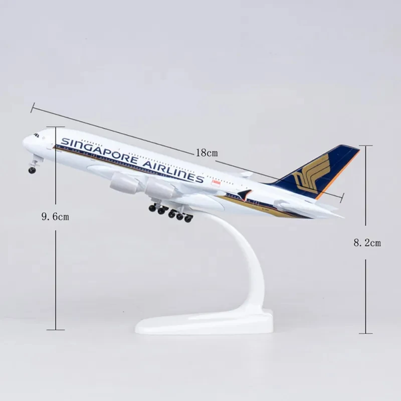 Singapore Airlines A380 Diecast Model, 20cm 5 Singapore Airlines A380 Diecast Model, 20cm - Image 5